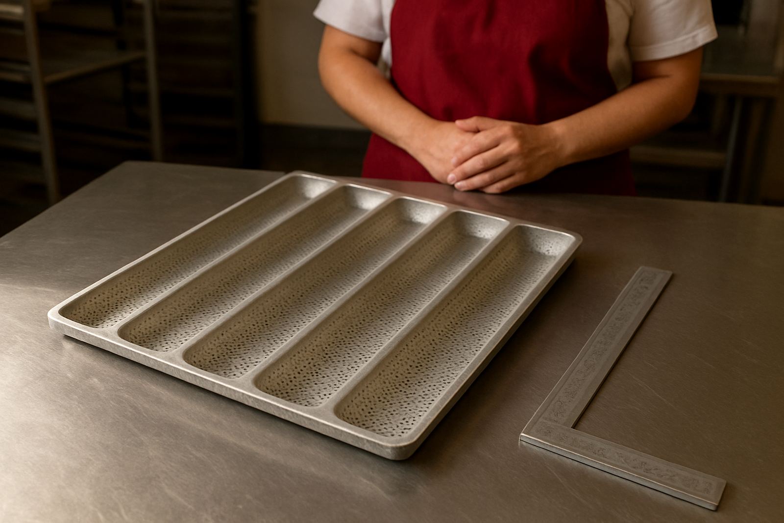 4 Channel Baguette Tray